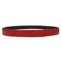 Canary Ostrich Black Brown Belt Reversible + Free Rosso/Caviar Leather