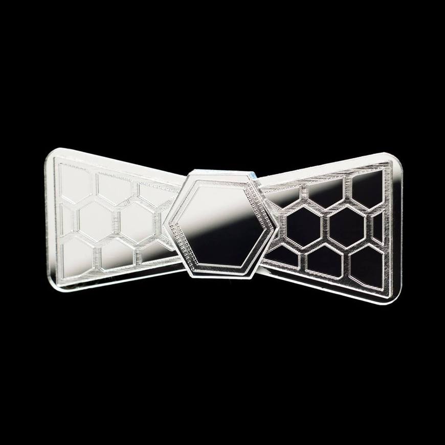 PLATINUM BOW TIE