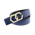 Canary Azul Noche Belt Reversible + Free Rosso/Caviar Leather