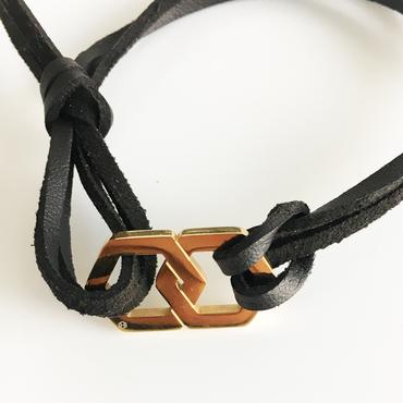 BOND GOLD BRACELET - HEX TIE