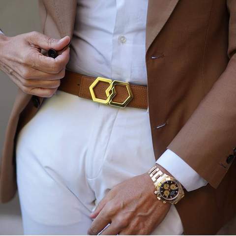 Luxury belt for men