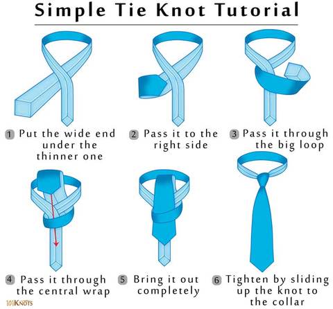 How-to-Tie-a-Simple-Small-Oriental-Tie-Knot-Instructions