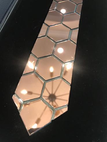 Rose Gold Honeycomb