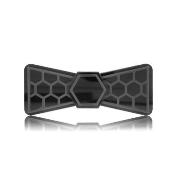 Honeycomb Caviar Bow Tie