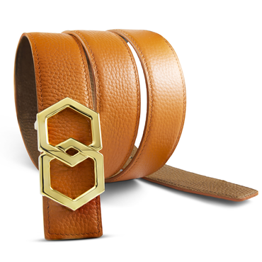 Canary Cappucino Arancini Belt Reversible