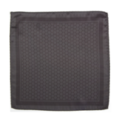 CARBONO HEXAGONO Pocket Square