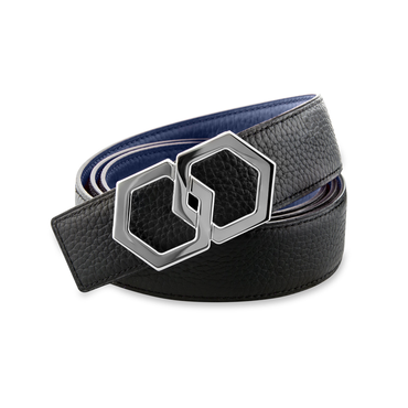 Metale Azul Noche Belt Reversible